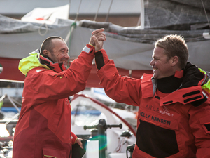 Victoire d'Arkema, sur la Transat Jacques Vabre en Multi50