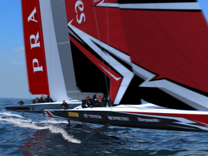 Coupe de l'America 2021 : un nouveau monocoque complètement dingue !