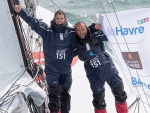 Transat Jacques Vabre : AINA Enfance et Avenir sur la 2e marche du podium