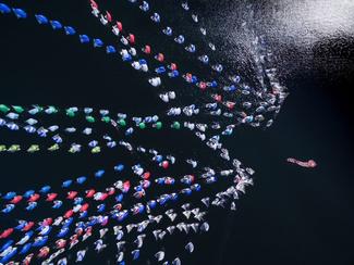 Le vainqueur du Mirabaud Yacht Racing Image...