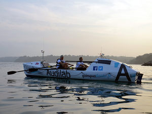 Deux quinquagénaires vont traverser l'Atlantique à la rame
