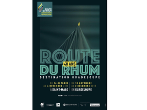 Affiche dévoilée pour La Route du Rhum - Destination Guadeloupe !