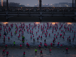La grande Seine du Nautic SUP Paris Crossing