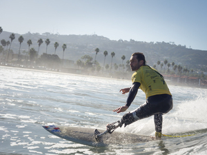 Eric Dargent vice-champion du monde de para surf ! 