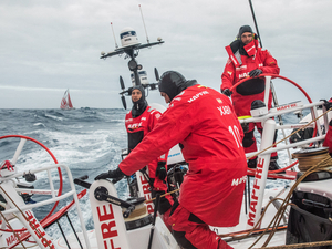 Volvo Ocean Race : face à face, en plein océan Indien !