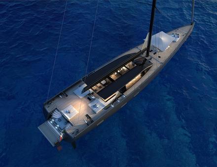 Il est idéal pour les longues croisières, grâce à son aménagement et son système de propulsion hybride. Nautisme Article