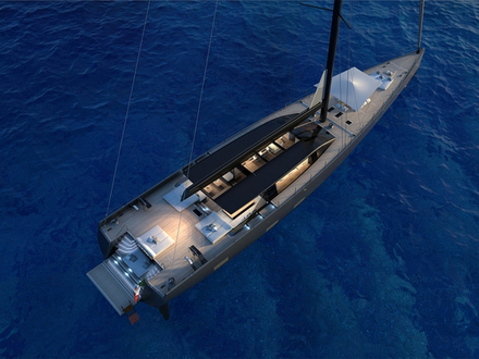 Il est idéal pour les longues croisières, grâce à son aménagement et son système de propulsion hybride. Nautisme Article