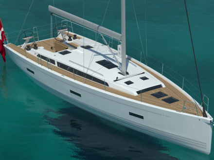 Ce nouveau voilier X49 du chantier nordique X-Yachts s'intercale dans la gamme entre les modèles X65 et X43.