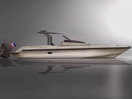 "Cette unité a été créé pour une utilisation en croisière ou pour braver les mers, notamment dans les eaux peu profondes telles que celles du Bassin d'Arcachon" explique le constructeur.