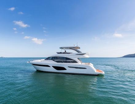 Le Princess est donné pour 23 noeuds en croisière contre 30/31 noeuds en vitesse de pointe. Nautisme Article