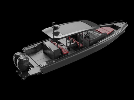 L'Axopar Brabus Shadow 800 ou l'alliance d'un chantier finlandais avec un grand nom de la préparation automobile !  L'Axopar Brabus Shadow 800 ou l'alliance d'un chantier finlandais avec un grand nom de la préparation automobile !