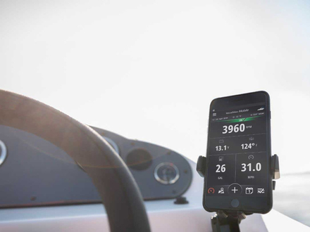 Le VesselView de Mercury permet d'afficher simultanément les informations de plusieurs moteurs sur un écran tactile.