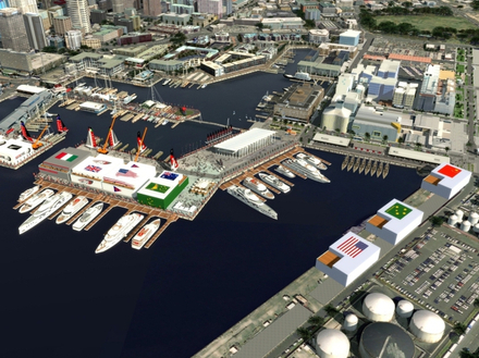 Ce nouvel espace sera un aménagement des pontons existants, avec un village au coeur du port. Ce nouvel espace sera un aménagement des pontons existants, avec un village au coeur du port.