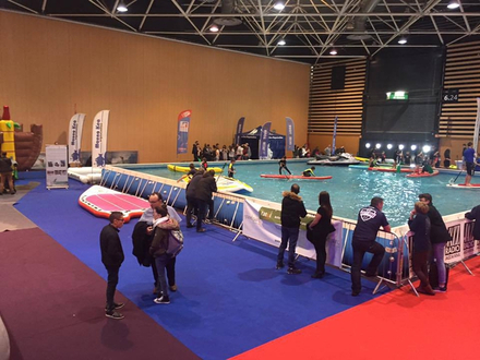 Deux grands bassins seront installés pour des démonstrations et des baptêmes de plongée. Deux grands bassins seront installés pour des démonstrations et des baptêmes de plongée.