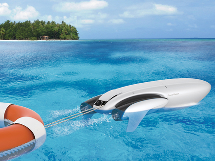 Avec ses 5 m/s, il peut s'avérer très utile en cas de sauvetage en mer ! Nautisme Article