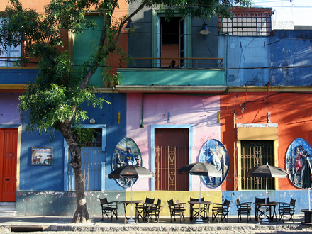 Le quartier de la Boca à Buenos Aires