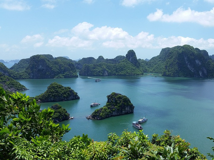 D'un point de vue climatique, février est l'un des mois les plus propices au voyage puisque c'est le mois le moins pluvieux au Vietnam.