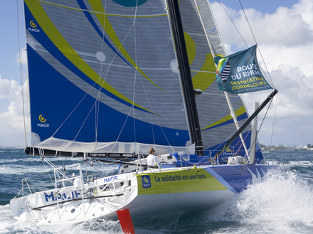 François Gabart, vainqueur de la catégorie Imoca pour l'édition 2014. Nautisme Article