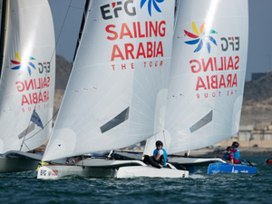 EFG Sailing Arabia – The Tour : Vivacar.fr remporte la seconde journée à Masirah 