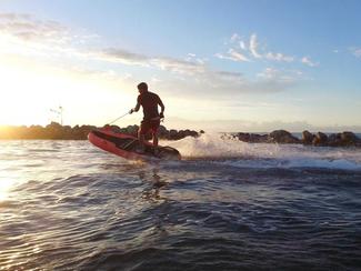 Un surfboard pour surfer... sans vagues !