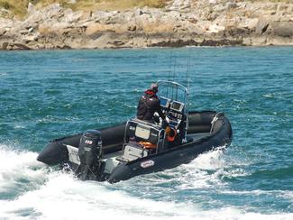 Un semi-rigide Zeppelin pour la pêche en mer