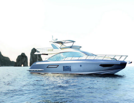 L'Azimut 55 a été présenté au salon de Düsseldorf (Allemagne) et sera l'une des stars du Cannes Yachting Festival. Nautisme Article