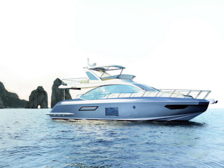 L'Azimut 55 a été présenté au salon de Düsseldorf (Allemagne) et sera l'une des stars du Cannes Yachting Festival. L'Azimut 55 a été présenté au salon de Düsseldorf (Allemagne) et sera l'une des stars du Cannes Yachting Festival.
