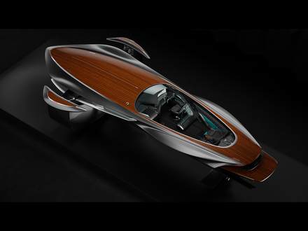 Ce concept de yacht s'inspire directement du monde de l'automobile ! Avec une carène/carrosserie digne des plus grandes voitures de sport.