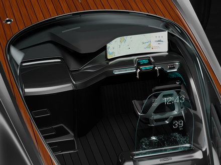 Hydrafoil est équipé de la technologie Yacht Defined pour contrôler toutes les données du yacht directement depuis un seul écran. Nautisme Article