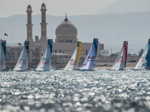 EFG Sailing Arabia – The Tour : journée intense de stadiums dans le port de Sour 