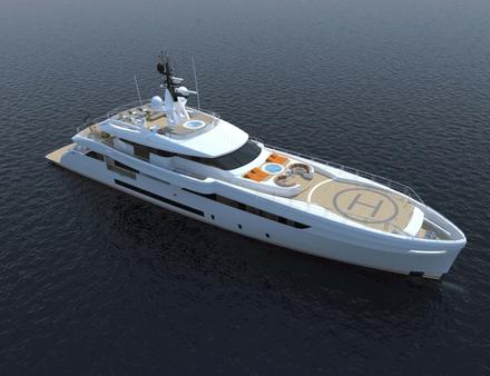 Ce super-yacht de 50 mètres est entièrement construit en aluminium. Il sera officiellement prêt pour cet été. Nautisme Article