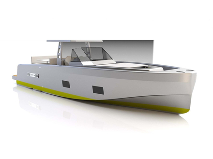 Disponible en version hors-bord ou in-bord, le bateau à moteur proposera une belle plateforme de bain arrière avec, à proximité, des coffres de rangement. Disponible en version hors-bord ou in-bord, le bateau à moteur proposera une belle plateforme de bain arrière avec, à proximité, des coffres de rangement.