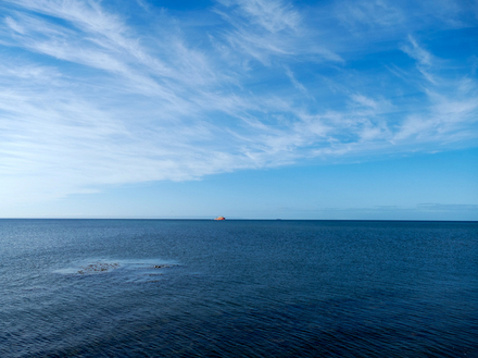 Détroit de Magellan sous une météo exceptionnellement avenante