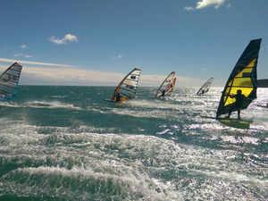 Début du championnat de windsurf, kitesurf et foil au Cap d'Agde demain, dimanche 11 mars !