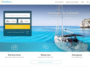SamBoat surfe sur la tendance de la location de bateaux en ligne