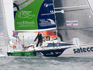 L'année 2018 sera chargée pour le skipper Benjamin Dutreux de Team Vendée Formation