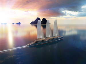 Un paquebot à voiles : nouveau concept dévoilé par STX