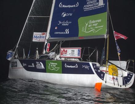 La grande course a été remporté par Benjamin Dutreux (SATECO - Team Vendée Formation) à la surprise générale ! Il est 4e au classement général, Alexis Loison 1er. Nautisme Article