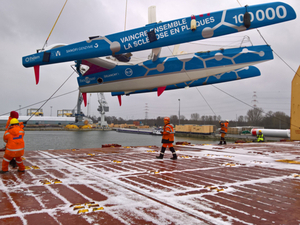 Après les Emirats Arabes Unis, le Multi50 Solidaires En Peloton – ARSEP arrivera mercredi à Saint-Malo