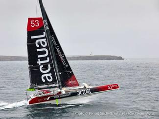 C'est confirmé : quatre maxi-trimarans seront...