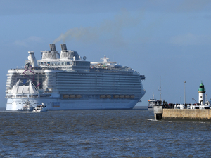 Symphony of the seas : le plus gros paquebot au monde a quitté Saint-Nazaire