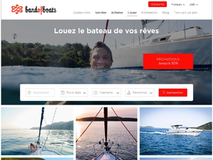 Band of Boats, nouvelle plateforme de location et de vente de bateaux
