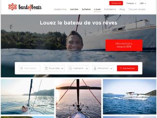 Band of Boats, nouvelle plateforme de location...