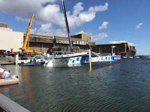 Maxi Banque Populaire IX : de retour sur l'eau, objectif Nice UltiMed