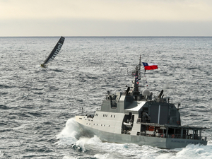 Volvo Ocean Race : Team Brunel premier au passage du Cap Horn
