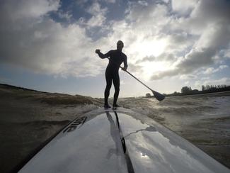 Surfer le mascaret du canal de Carentan