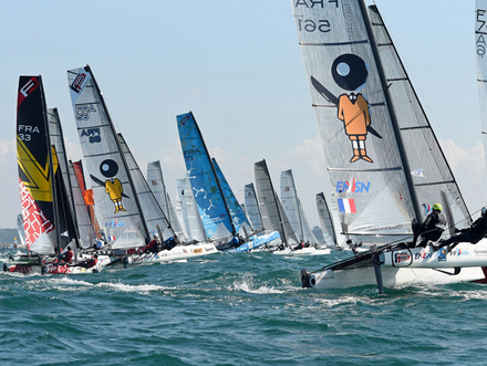 C1, C3, C4, F18 et Flying Boat s'affronteront sur différents parcours techniques et lors du Grand Raid autour de l'île de Houat. Nautisme Article