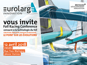 Foil Racing Conference jeudi 12 avril à Vannes : tables rondes autour de la technologie du foil