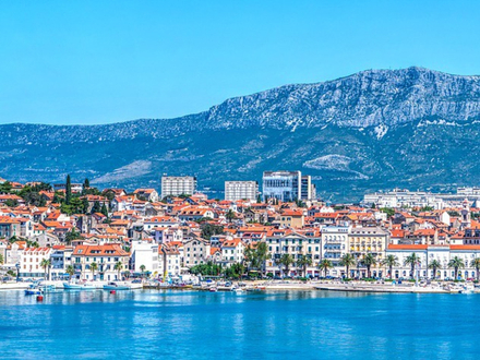 Le port de Split en Croatie Le port de Split en Croatie