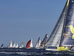 J-100 avant le coup d'envoi de LA DRHEAM CUP – Destination Cotentin !